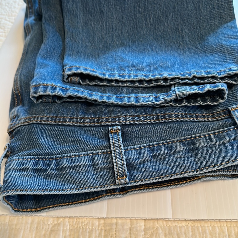 Levi's 505 Regular Fit Cotton Denim Jeans 42x30 - Picture 13 of 13